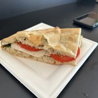 Stuffed pizza  at Fermaggio Bistrot & Store in Rome