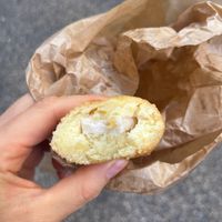 Potato and cheese croquette at Fermaggio Bistrot & Store in Rome