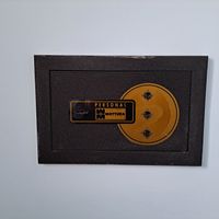 Wall safe at Un Buon Inizio in Turin