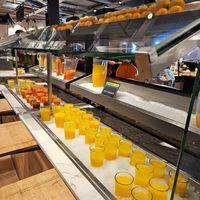 Juices at Manora in Vevey