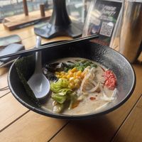 Sesame base ramen   at The Fire Bar in Osaka