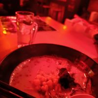 Tonkotsu ramen. Bad lighting but indicative for the size at The Fire Bar in Osaka