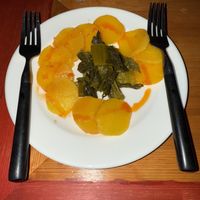 Japanese pickles   at The Fire Bar in Osaka