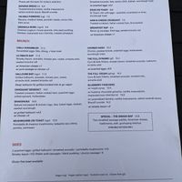 Breakfast brunch menu  at The Dynamo in South West London
