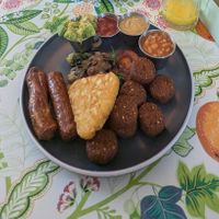 Full vegan breakfast at Nook in Collooney