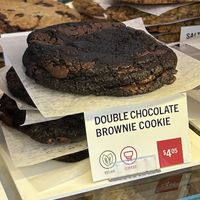 Brownie cookie  at JJ Bean Coffee Roasters in North Vancouver