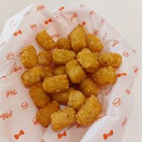Tater Tots at Yau Veggie Diner in New Territories