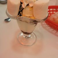 Smores sundae at Yau Veggie Diner in New Territories
