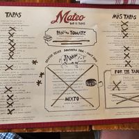  at Mateo Bar de Tapas in Durham