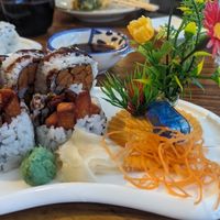 Sweet potato roll  at Passion Fin Asian Bistro & Sushi Bar in Fort Wayne
