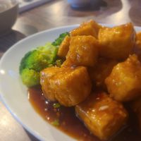 General Tso Tofu at Passion Fin Asian Bistro & Sushi Bar in Fort Wayne
