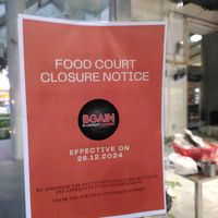 The entire food court is closed, effective today 😔 at Vegan Natural Bakery - 天然素食 in Central Singapore