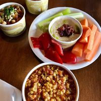 Eating the rainbow! at Cafe ProFusion in Dillon