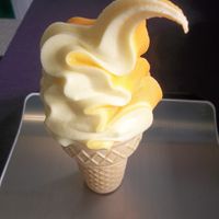 Pineapple Orange swirl. The pineapple is especially divine! at Surely Sweet in Ocean Shores