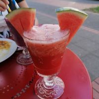 Melon shake at Cafe Gleichklang in Hannover
