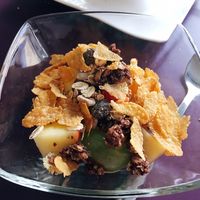 fruit salad at Cafe Gleichklang in Hannover