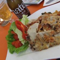 Lasagna at Cafe Gleichklang in Hannover