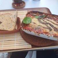 Lasagne at El Michi del Puerto in Tenerife