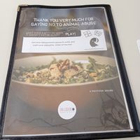 How cool is this menu!! at El Michi del Puerto in Tenerife