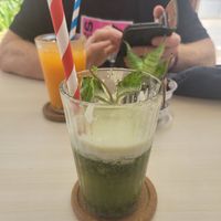 Green Cleanse Juice and Orange Detox at El Michi del Puerto in Tenerife