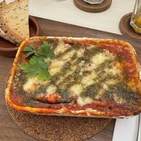 Lasagne (Aubergine statt Lasagneplatten)  at El Michi del Puerto in Tenerife