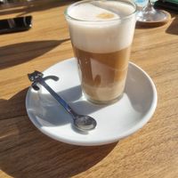 Vegan Barraquito! at El Michi del Puerto in Tenerife