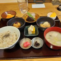 Lunch set at Chago in Miyazaki