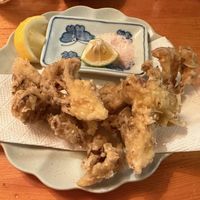 Fried mushrooms at Sushi Nori - すし典 in Matsumoto