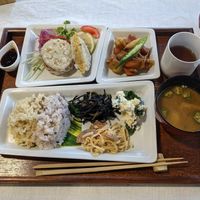 Set meal at Zeal in Miyazaki