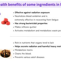 Info on their sign at M's Bento in Kyoto