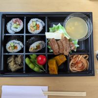 The vegan bento at M's Bento in Kyoto