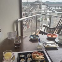 Bento with a view  at M's Bento in Kyoto