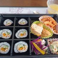 Bento box at M's Bento in Kyoto