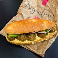 Falafel Sandwich at Paolina Boulangerie at Paolina Boulangerie in Lille