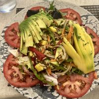 Quinoa saladd  at Chema's Terrace in Mijas
