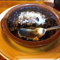 Half eaten Fufú at Habanita in Sevilla