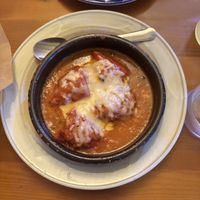 Pimientos del piquillo rellenos  at Habanita in Sevilla
