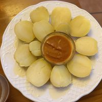 Patatas con mojo picón   at Habanita in Sevilla