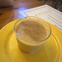 Natillas de manzana caramelizada  at Habanita in Sevilla