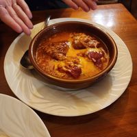 Stuffed peppers 🌶 at Habanita in Sevilla