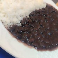 Arroz con frijoles at Habanita in Sevilla