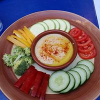 Hummus  at Habanita in Sevilla