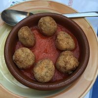 Banana balls at Habanita in Sevilla