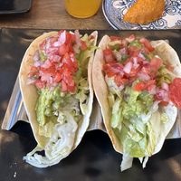 Eggplant tacos  at The Taco 105 in Mattituck