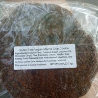 Ingredients to the mocha chip, love it ! at Awakenings Coffee Roasters in Cincinnati