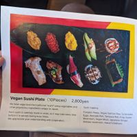  at Vegan Sushi Tokyo in Tokyo