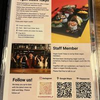 Very lovely guys  at Vegan Sushi Tokyo in Tokyo