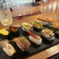 Single Set for 3000yen  at Vegan Sushi Tokyo in Tokyo
