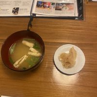 Miso and gingerr  at Vegan Sushi Tokyo in Tokyo