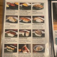 The sushi   at Vegan Sushi Tokyo in Tokyo